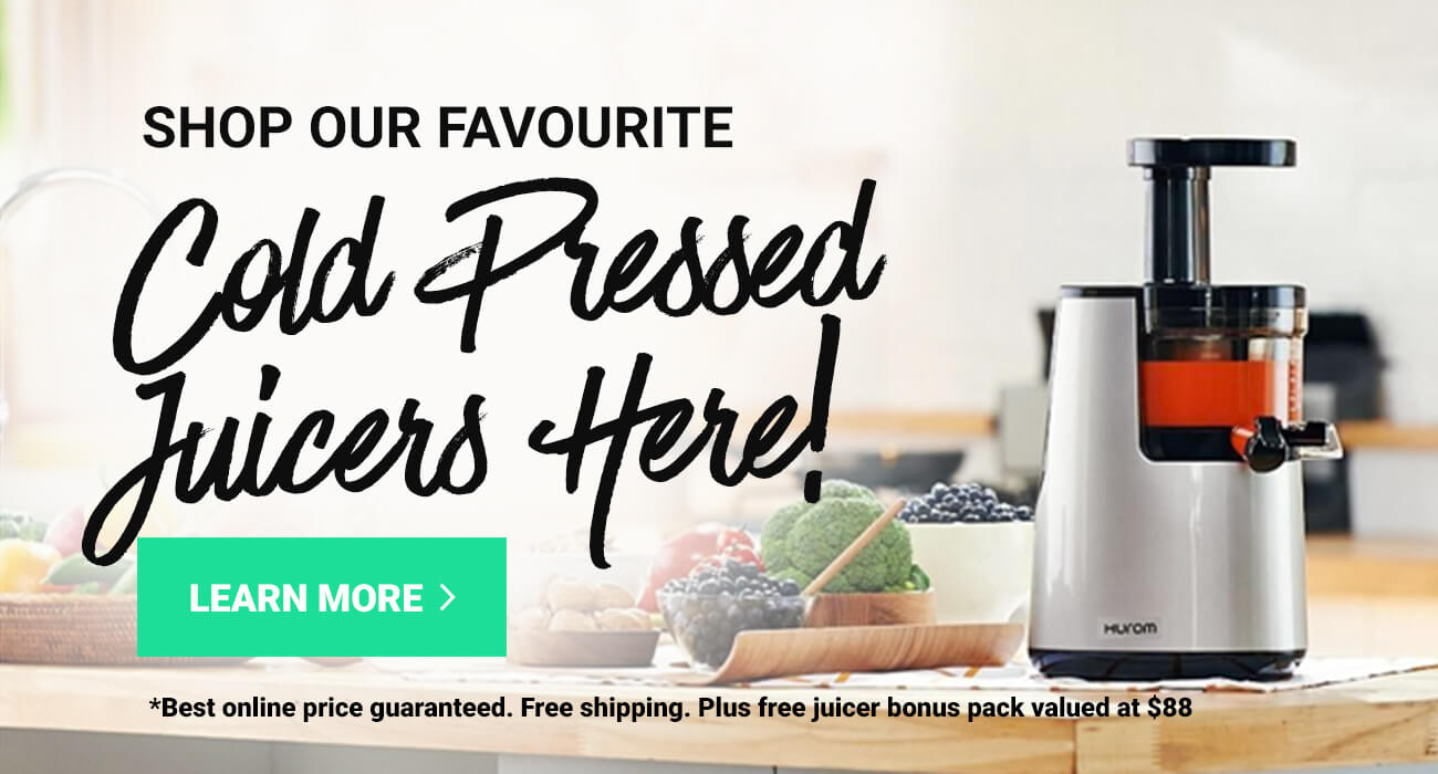 Shop our favorite cold press juicers here!