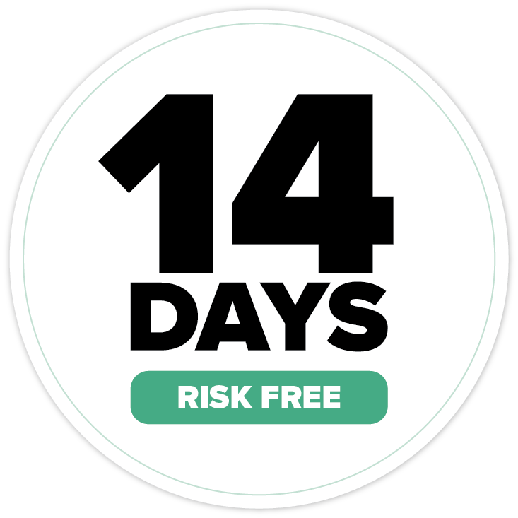 14 Day Money Back Guarantee