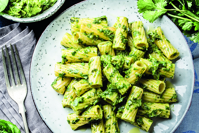 Avocado Pesto Pasta | FOOD MATTERS®