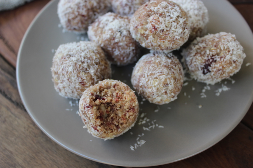 Cranberry and Macadamia Bliss Balls | FOOD MATTERS®