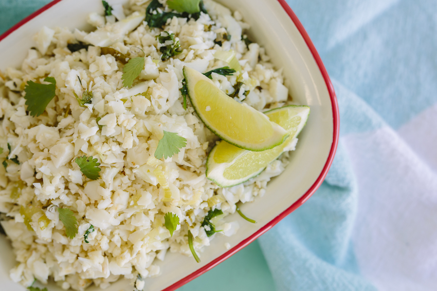 Healthy Sides: Cilantro And Lime Cauliflower Rice | FOOD MATTERS®
