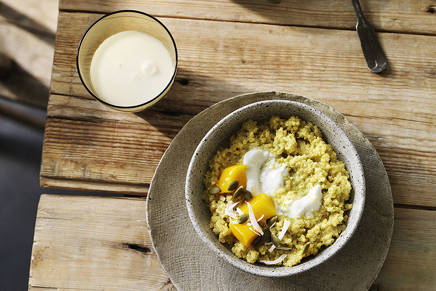 Coconut, Turmeric &amp; Quinoa Porridge
 | FOOD MATTERS®
