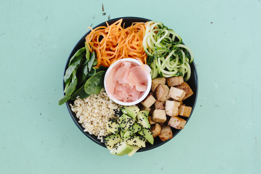 Deconstructed Sushi Bowl With Marinated Tamari Tofu FOOD MATTERS®