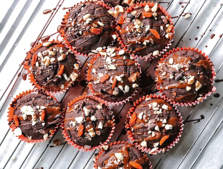 Double Choc Protein Muffins | FOOD MATTERS®