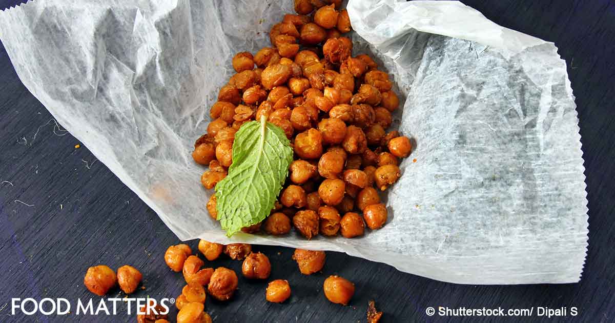 How to Make Crunchy, Roasted Chickpeas Using Healing Herbs And Flavors | FOOD MATTERS®