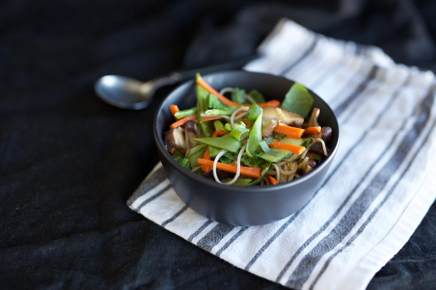 Ginger Miso Soba Noodle Abundance Bowl | FOOD MATTERS®