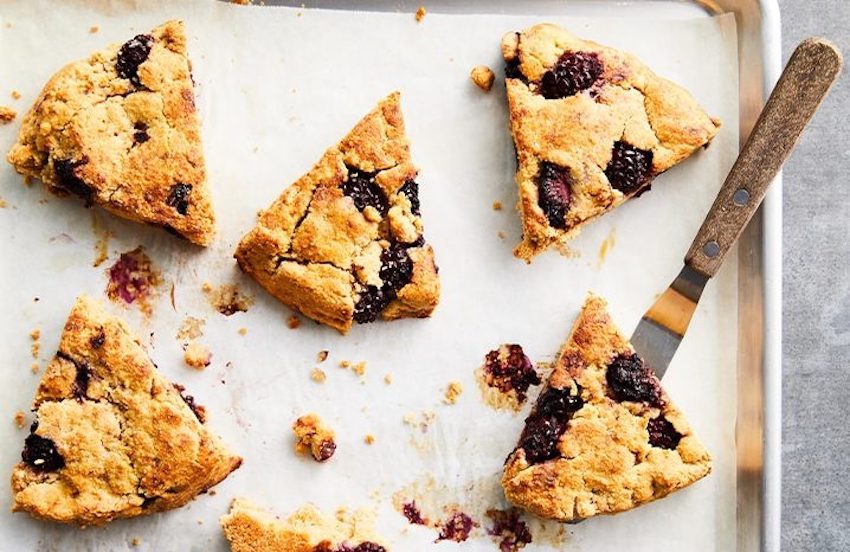 Gluten-Free Orange Blackberry Almond Scones | FOOD MATTERS®