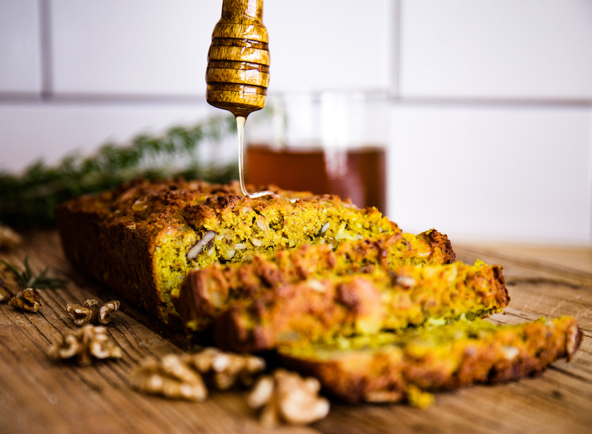 Gluten-Free Turmeric Seeded Loaf | FOOD MATTERS®