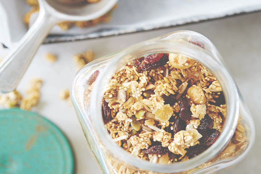 Pear, Hazelnut And Ginger Granola | FOOD MATTERS®