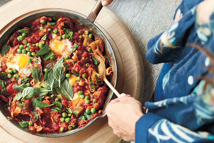 Greened Up Shakshuka | FOOD MATTERS®