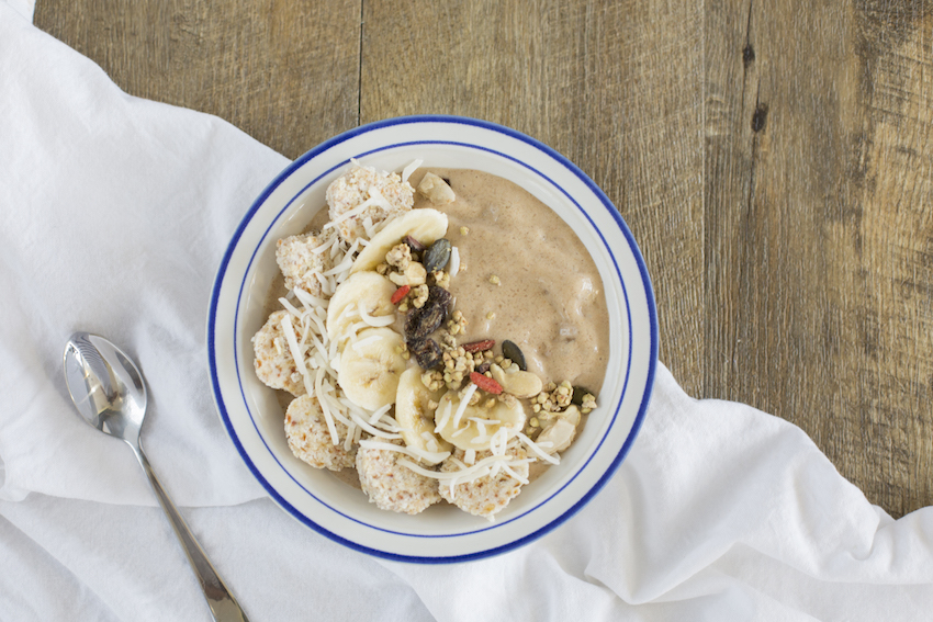 Banana Coconut Smoothie Bowl | FOOD MATTERS®