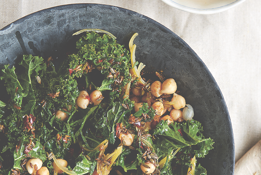 Kale, Chickpea, Mint And Preserved Lemon Salad | FOOD MATTERS®