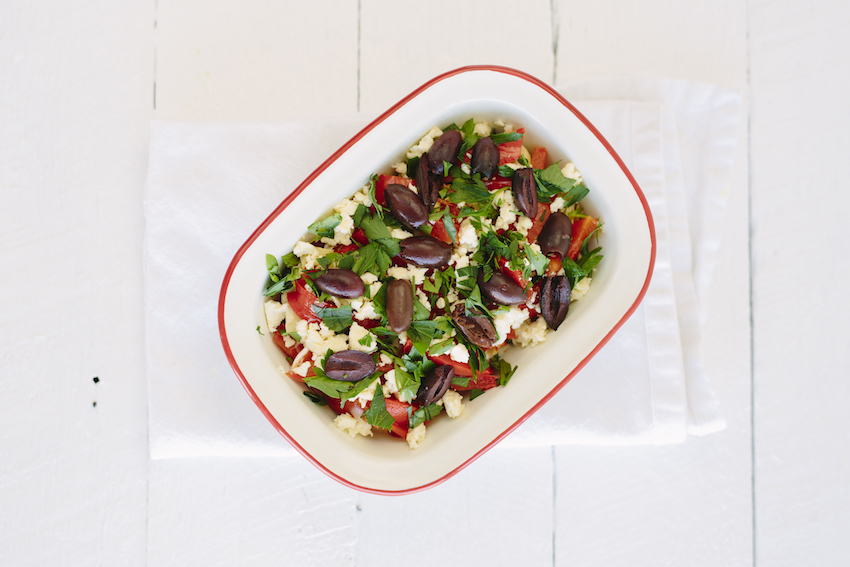 Mediterranean Layered Dip | FOOD MATTERS®