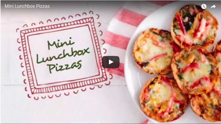 Kids Mini Lunchbox Pizzas | FOOD MATTERS®