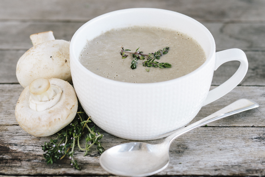 Creamy Mushroom Soup | FOOD MATTERS®