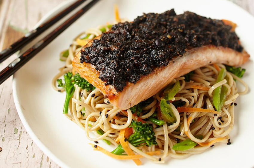 NoriCrusted Salmon FOOD MATTERS®