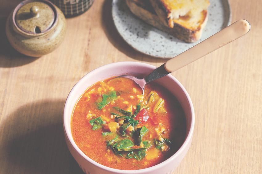 Passata and Rice Soup | FOOD MATTERS®