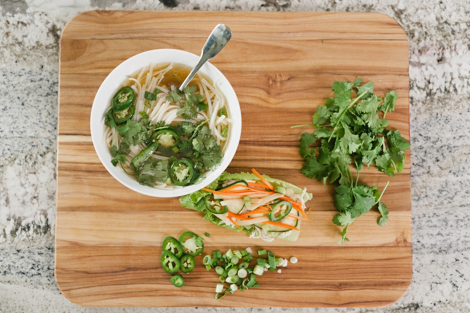 Homemade Bone Broth Pho & Banh Mi Wraps FOOD MATTERS®