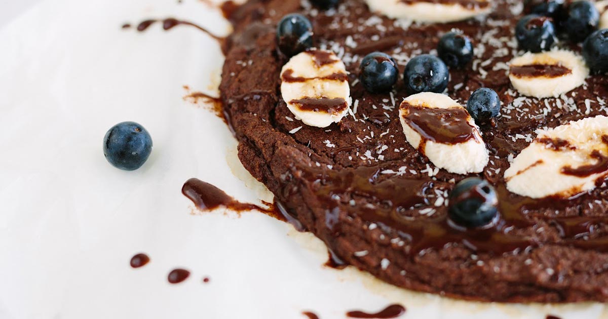 Chocolate Cauliflower Pizza Base | FOOD MATTERS®