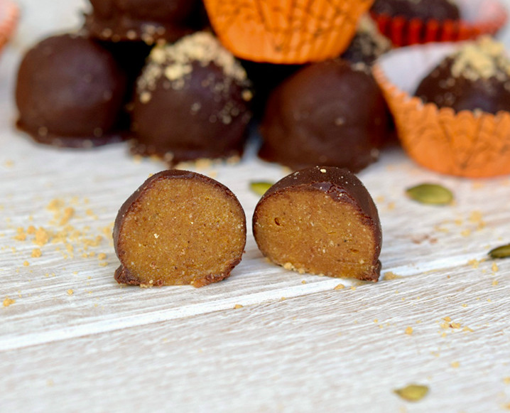 Pumpkin-Spiced Vegan Truffles | FOOD MATTERS®