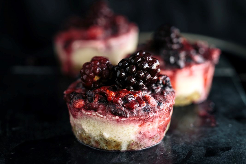 Raspberry Cheesecakes With A Vegetable (Dairy, Gluten & Nut Free) | FOOD MATTERS®