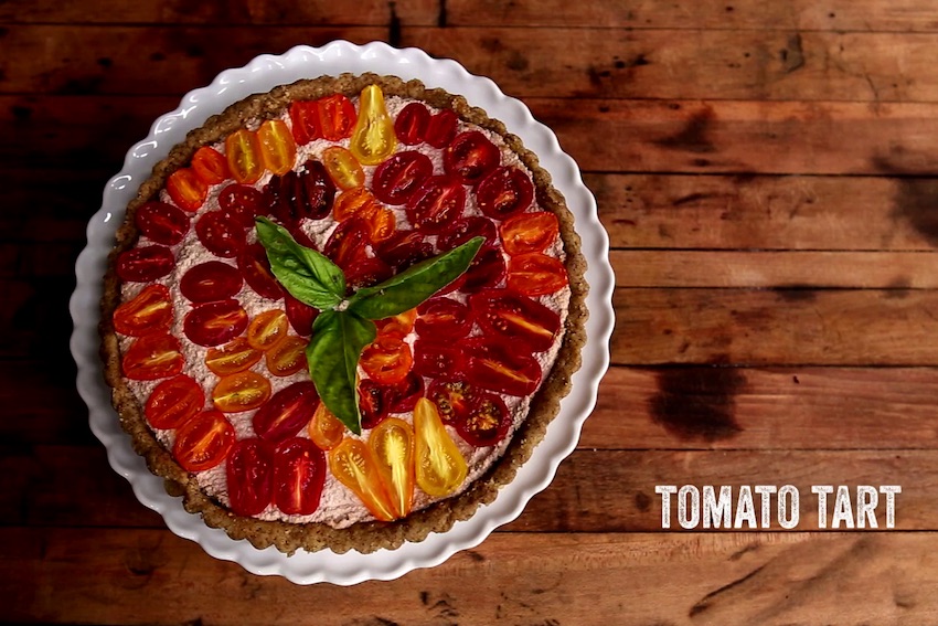 Vegan Tomato Tart | FOOD MATTERS®