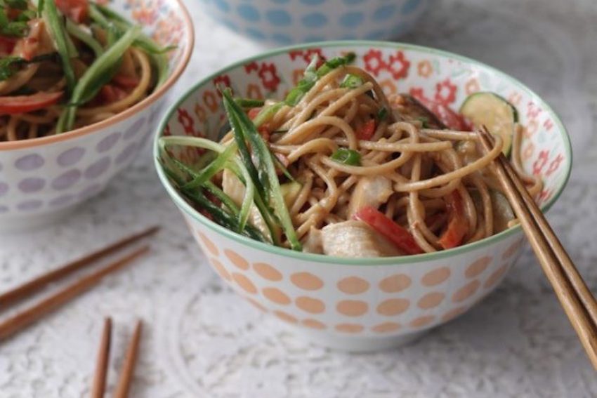 Quick and Easy Spicy Peanut Noodles | FOOD MATTERS®