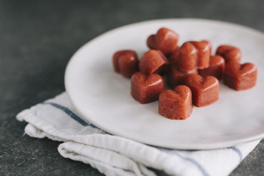 Strawberry and Lemon Gummy Hearts | FOOD MATTERS®