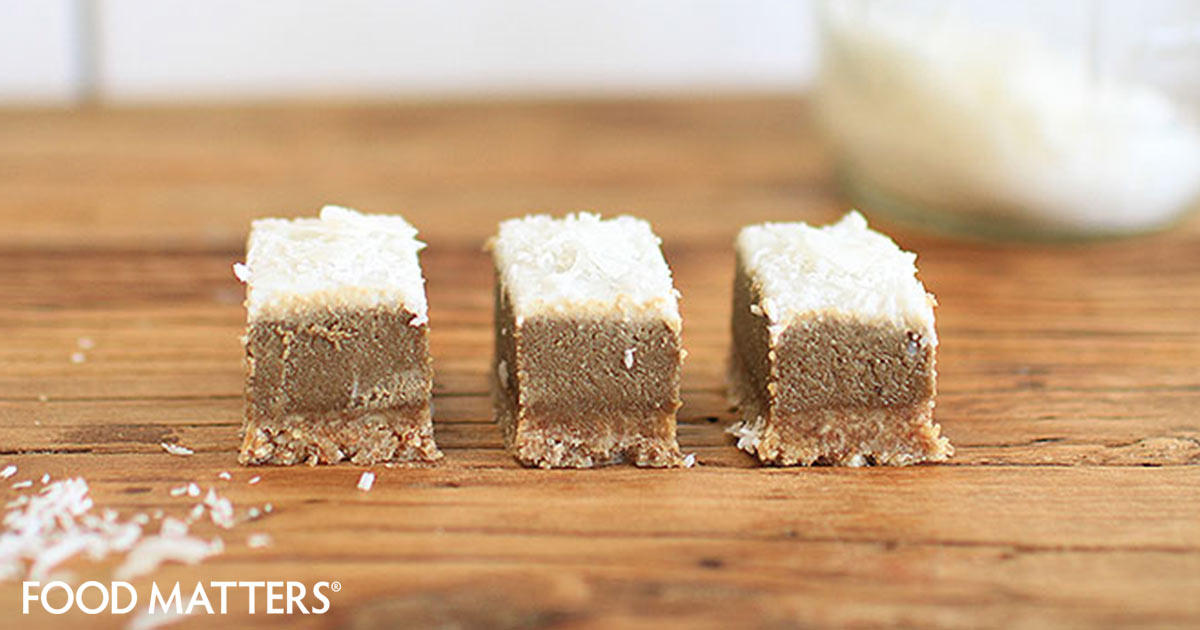 Raw Vitamin C & Ginger Slice (Recipe) | FOOD MATTERS®