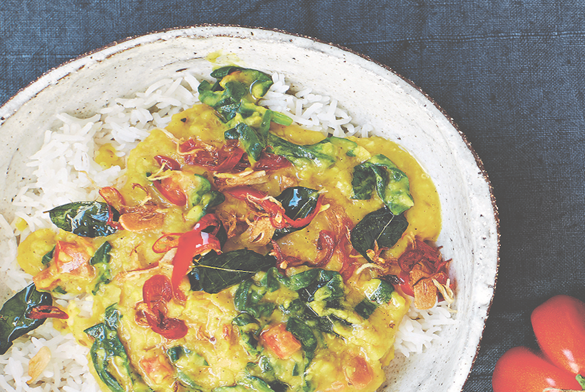 Takka Dhal With Spinach And Fresh Tomato | FOOD MATTERS®