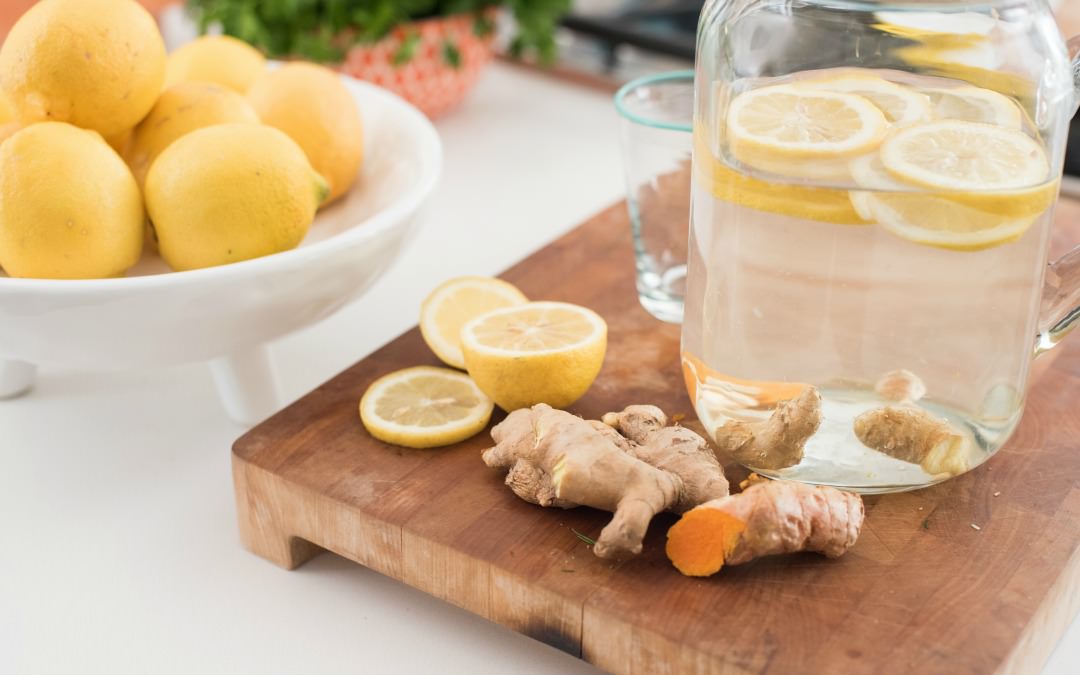 Homemade Healthy Turmeric Ginger Lemonade FOOD MATTERS