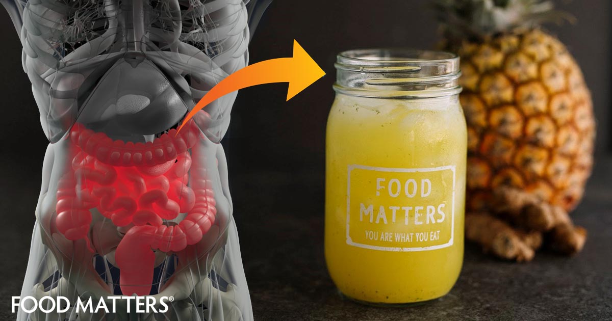 Turmeric Ginger Gut Tonic
 | FOOD MATTERS®