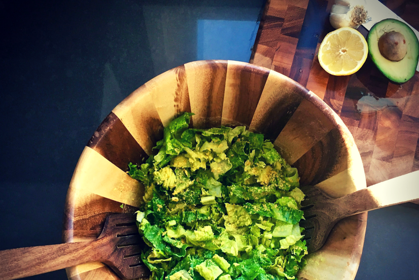 Raw Food That Matters For Your Health And Wellness-Vegan Caesar Salad