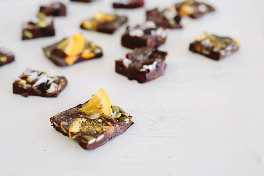3 Raw Chocolate Bark Recipes For The Holidays! | FOOD MATTERS®