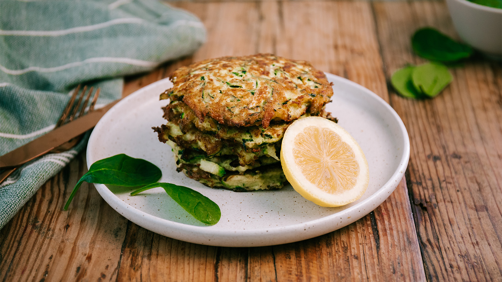 Easy Zucchini Fritters | FOOD MATTERS®